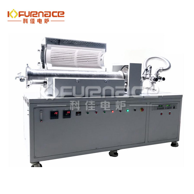 高真空旋轉(zhuǎn)傾斜管式爐