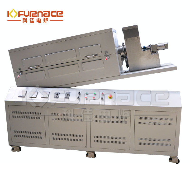 三溫區(qū)傾斜旋轉(zhuǎn)管式爐