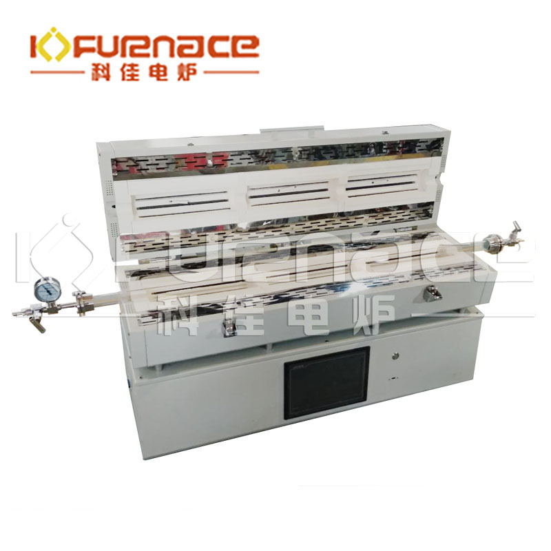 觸屏三溫區(qū)管式爐